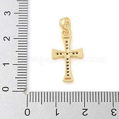 Латунные микро проложить кубического циркония подвески KK-U056-24G