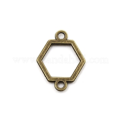 Соединители из сплава с полой рамой&nbsp;FIND-WH0090-78AB