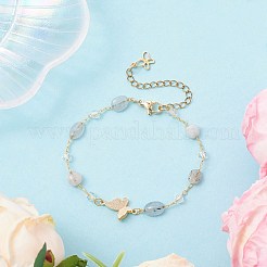 5 collana di perle di vetro&nbsp;BJEW-JB12461
