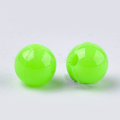 Perles plastiques opaques&nbsp;KY-T005-6mm-609