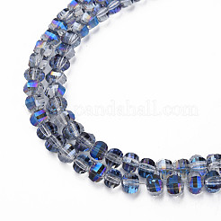 Гальванизируйте прозрачное стекло бисер нитей EGLA-N002-30-C07