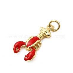 Латунь эмаль подвески&nbsp;KK-A268-28G