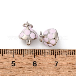 Charms del esmalte de bronce&nbsp;LS-ZIRC-P067-04P-NR