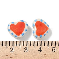 Фарфоровые бусины ручной работы PORC-P031-03C