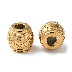 Европейские бусины из нержавеющей стали 304 STAS-Z052-01G