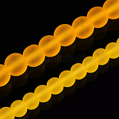 Abalorios de vidrio transparente hebras&nbsp;GLAA-T032-T4mm-MD11