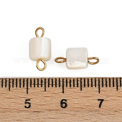 Подвески-коннекторы из натуральной ракушки&nbsp;STAS-D378-23G