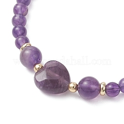 Браслеты из бусин в форме сердца&nbsp;BJEW-JB13297