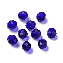 ガラス k9 ガラス  模造オーストリアクリスタルビーズ  多面カット  ラウンド  ミックスカラー  10mm  穴：1.4mm&nbsp;GLAA-H024-15B