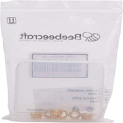 Стойки обшивки латунь микро проложить кубического циркония бусы ZIRC-NB0001-08