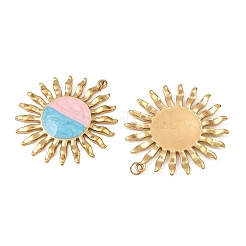 Подвески из нержавеющей стали 304 с эмалью&nbsp;STAS-G364-14G