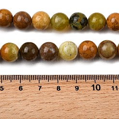 Естественный зеленый опал бисер нитей G-K245-A17-A05-01