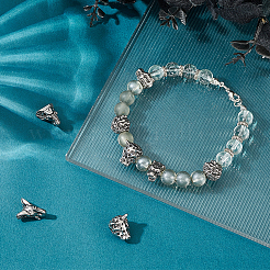 8шт. 4 набора бусин из нержавеющей стали 304 STAS-UN0059-67