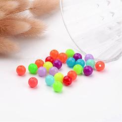 Флуоресцентные акриловые бусины X-MACR-R517-8mm-M