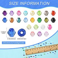 138 g transparente Acrylperlen in zwei Farben&nbsp;TACR-FS0001-69