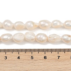 Нити из натурального культивированного пресноводного жемчуга PEAR-P064-20J-01A