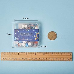 Кабошоны из стекла GLAA-SC0001-03B