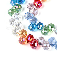 Гальванизируйте прозрачное стекло бисер нитей&nbsp;EGLA-N025-01B-A01