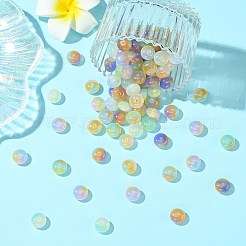 90шт 9 цвета непрозрачных бусин из смолы FIND-CJ0004-80