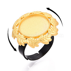 Base de anillo de copa con bisel de aleación y hierro ajustable con bandeja giratoria&nbsp;MAK-T012-01G