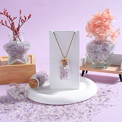 500 г бусинок из натурального аметиста G-SP0001-09