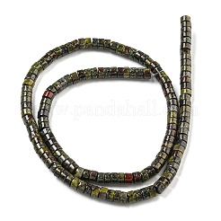 Натуральный дракон яшма кровь бисер пряди G-E571-B01-01