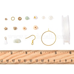 Наборы для самостоятельного изготовления сережек/браслетов DIY-FS0009-99