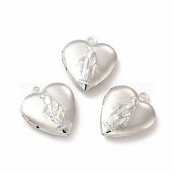 Подвески латуни медальон ZIRC-M120-02P