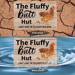 Уф-защищенный и водонепроницаемый алюминиевый предупреждающие знаки AJEW-WH0111-K27