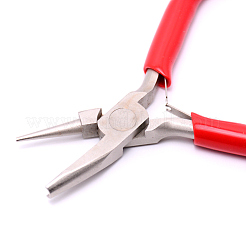 Круглые вогнутые плоскогубцы из углеродистой стали № 45 TOOL-WH0129-29