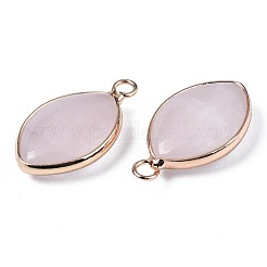 Природного розового кварца подвески G-S359-318C