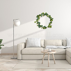 2 pieza de eucalipto artificial de plástico&nbsp;DIY-CP0013-88