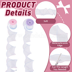 Ruban polyester 20 mètre 2 couleurs&nbsp;OCOR-TA0003-66B