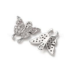 Латунные микро проложить кубического циркония подвески&nbsp;ZIRC-L105-13P