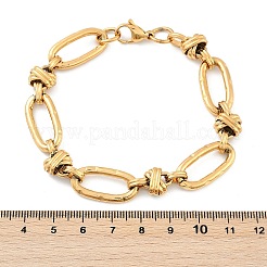 Браслеты-цепочки Rolo Link из нержавеющей стали 304 для женщин BJEW-F488-41G