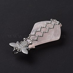 Природного розового кварца подвески G-C243-03P