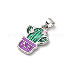 Pendentifs d'émail en laiton &nbsp;FIND-I054-01A-P