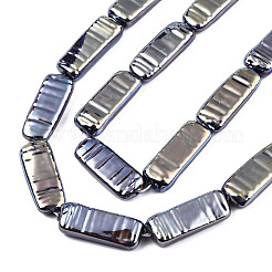 Абс пластик имитация жемчуга бусины пряди KY-N015-04-05A