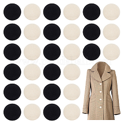 40 шт. двухцветные алюминиевые кнопки DIY-PH0008-67