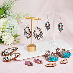 Набор для самостоятельного изготовления длинных висячих сережек&nbsp;DIY-HY0001-41