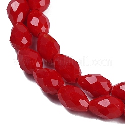 Непрозрачные однотонные нити бусин&nbsp;EGLA-N013-P10mm-D07