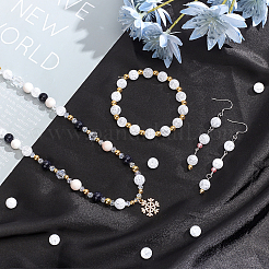 Природных кристаллов кварца бисер нитей G-AR0001-67