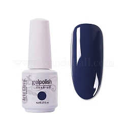 8 ml spezielles Nagelgel, für Nail Art Stempeldruck, Lack Maniküre Starter Kit, Mitternachtsblau, Flasche: 25x66mm