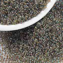 Miyuki runde Rocailles Perlen, japanische Saatperlen, (rr3746), 15/0, 1.5 mm, Bohrung: 0.7 mm, ca. 27777 Stk. / 50 g