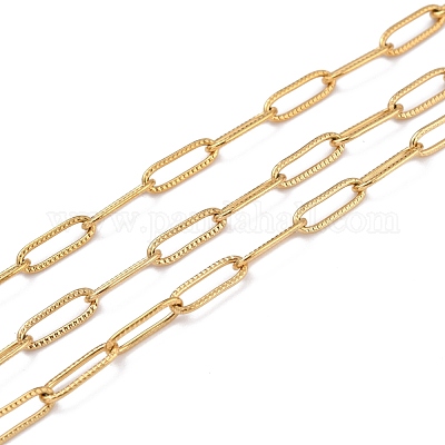 Цепочки из нержавеющей стали 304 со скрепками CHS-D033-06G-01-1