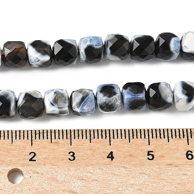 Природные пожары треск агат бисер нитей G-H078-C49-6mm-02-1