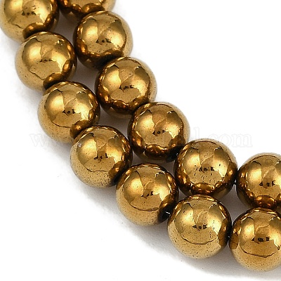 Гальванические нити синтетических магнитных гематитовых бусин G-G174-L01-05-1