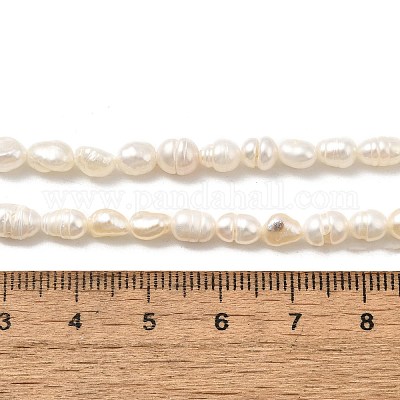 Нити из натурального культивированного пресноводного жемчуга PEAR-I007-01P-03A-1