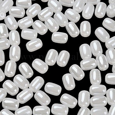 Непрозрачные стеклянные бусы GLAA-Z012-01B-1