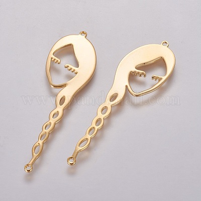 Соединители латунные звенья KK-JP0010-14G-1